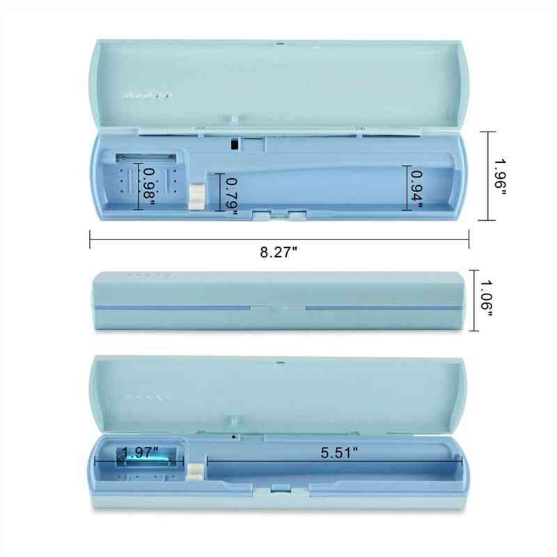 Usb Uv- Sterilizer Electric Toothbrush For Travel, Business Home