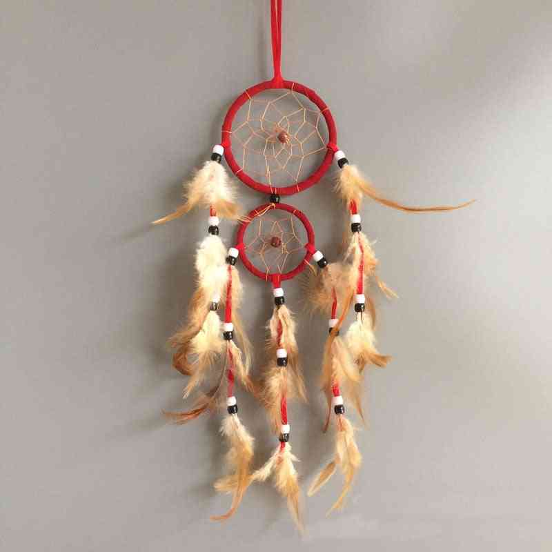 Dream Catcher- Circular Feathers