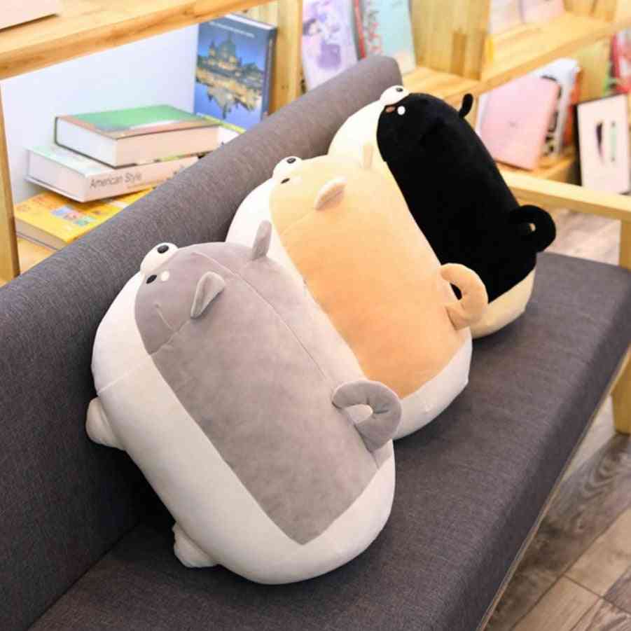 Cute Shiba Inu Dog, Plush Stuffed Soft Animal, Corgi Chai Pillow