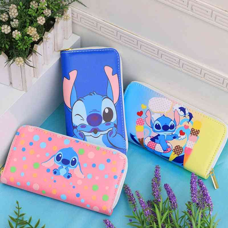 Disney Cartoon, Coin Stitch, Lovely Wallet Card Holder, Clutch Bag For