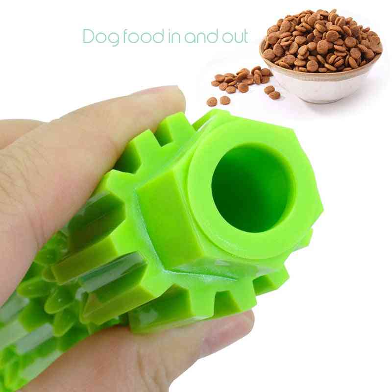 Soft Chew Rubber, Teeth Cleaning Chewers Food, Treat Dispensing For Puppy, Dogs