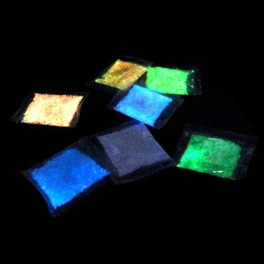 Lysende partikkel glødpigment lys sand fluorescerende leketøy