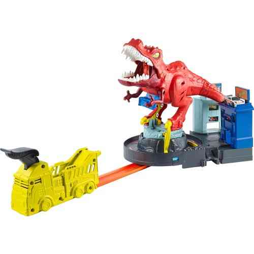 T-rex Attack Play Set,fun Sound Rotating Dinosaur