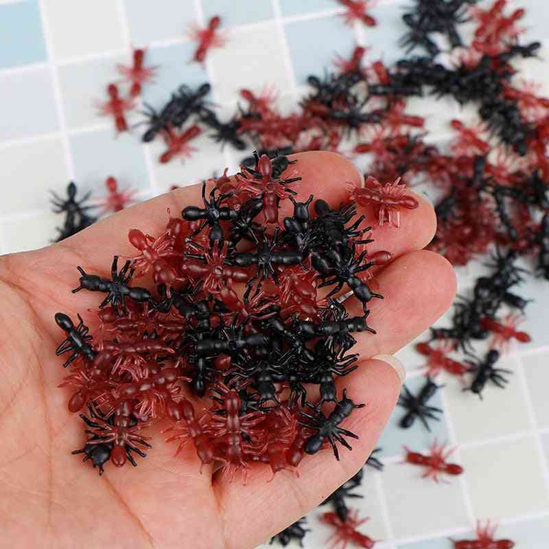 Stymulujące plastikowe mrówki realistyczne, żarty żarty