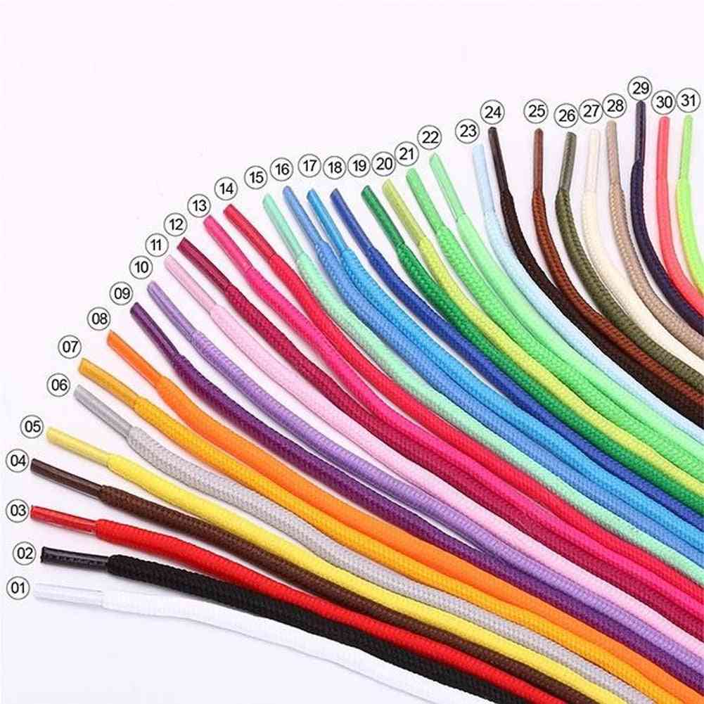 Kolorowy słodki woskowany okrągły sznurek, sukienka elastyczne sznurowadła zestaw-2