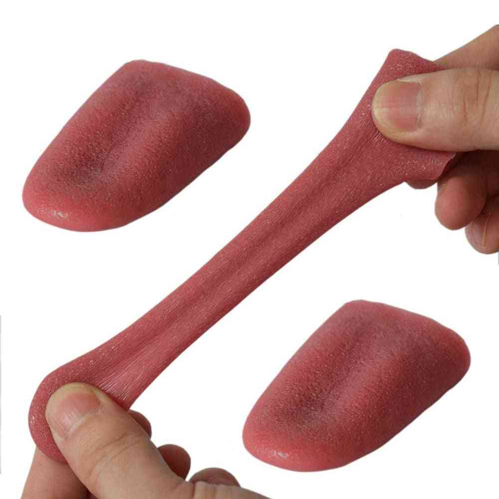 Disgusting Tongue- Practical Joke, Gadgets, Stress Reliever Toy  (a)