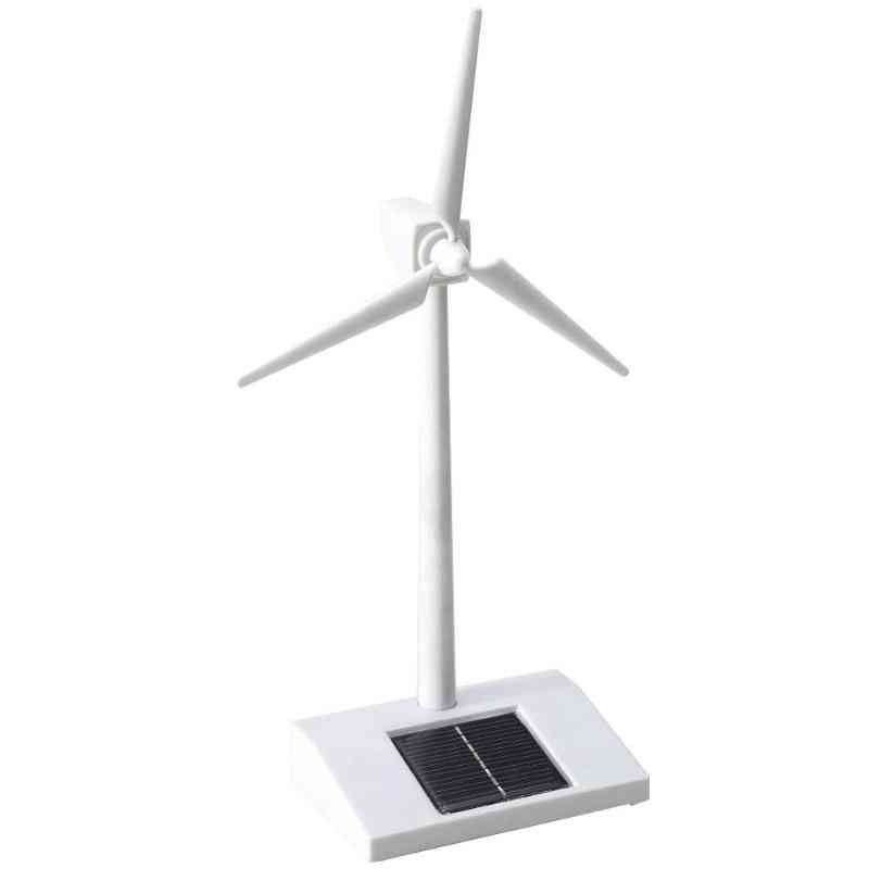 Solar Powered Windmill Toy, 3d Model Education Fun Science