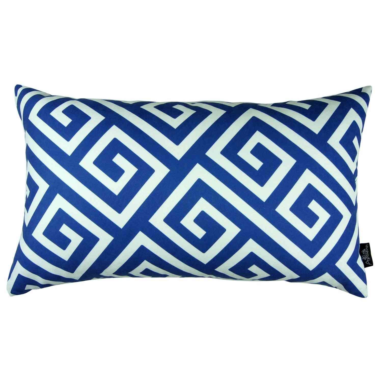 Greek Key Decorative Pillow Cover