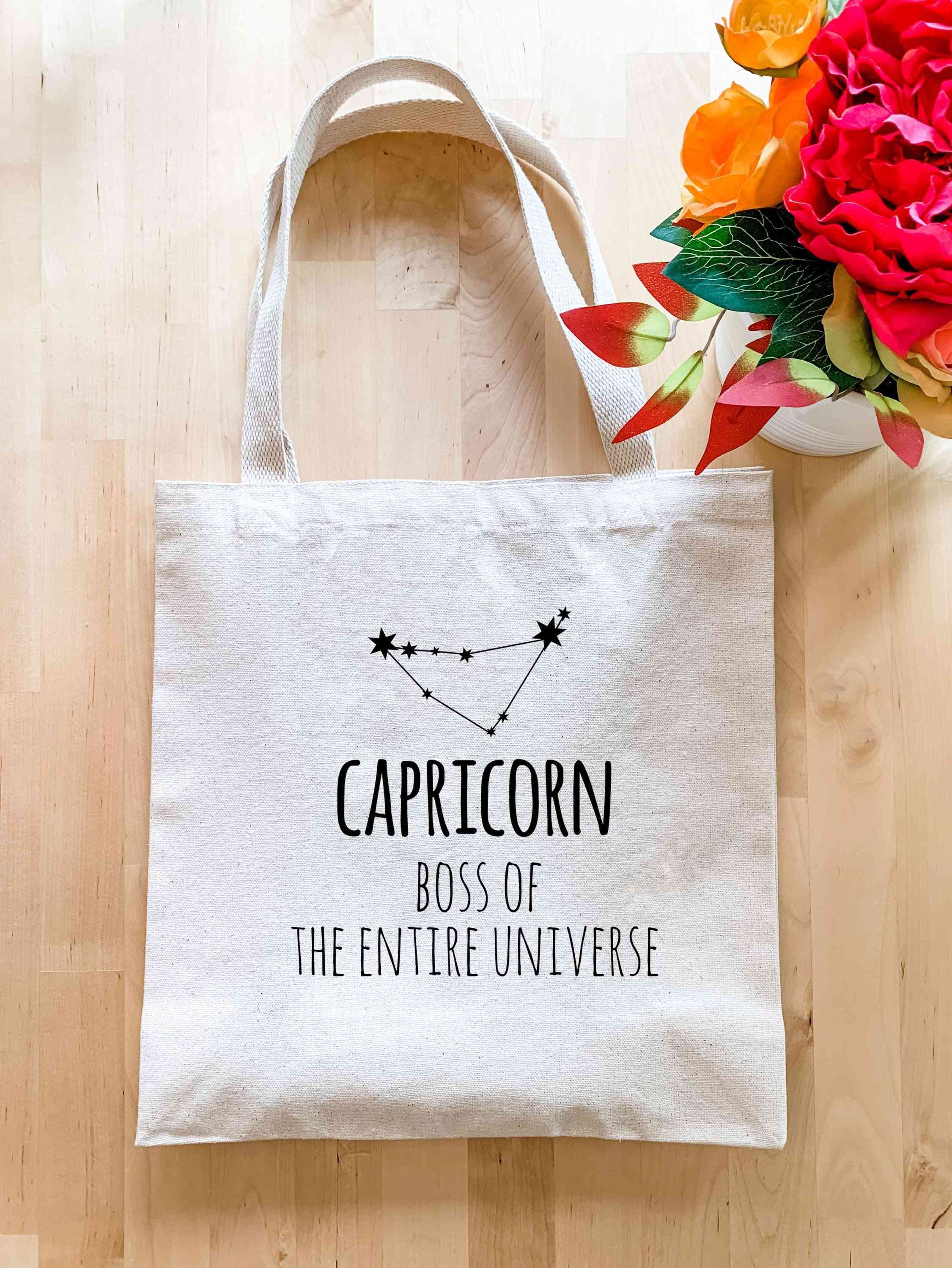 Capricorn Zodiac (boss Of The Entire Universe) - Tote Bag
