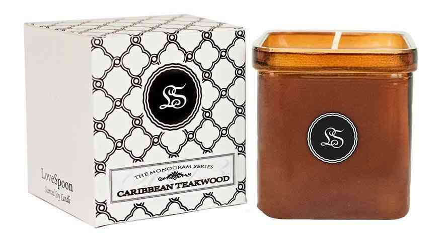 Caribbean Teakwood-luxury Candle