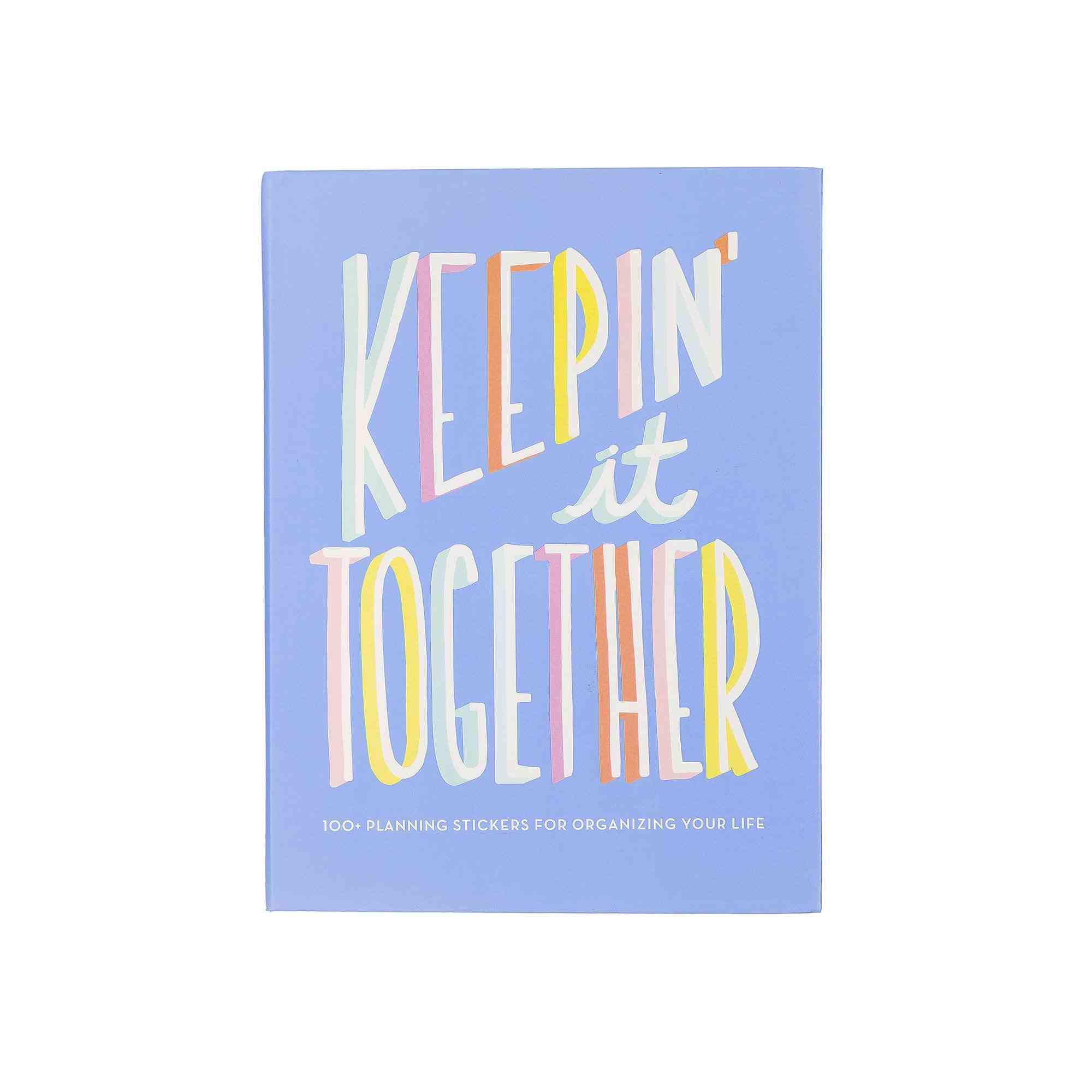Keeping It Together: Planner Sticker Book