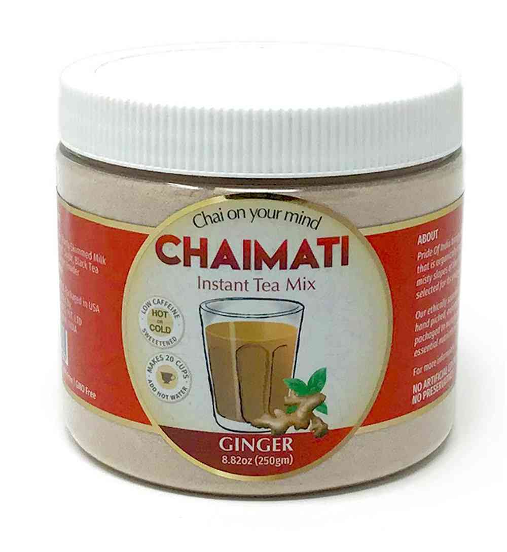 Ingwer Chai Latte - pulverisierte Instant-Tee-Vormischung