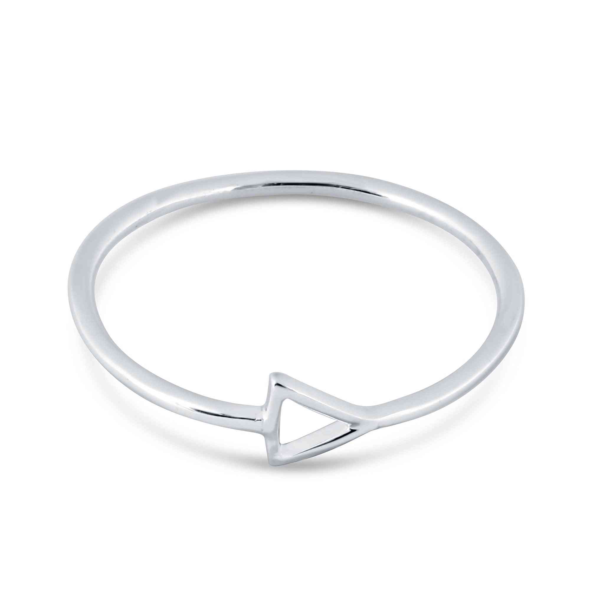 Dainty Triangle Ring