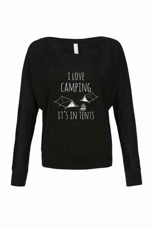 I Love Camping It's In Tents T-shirt