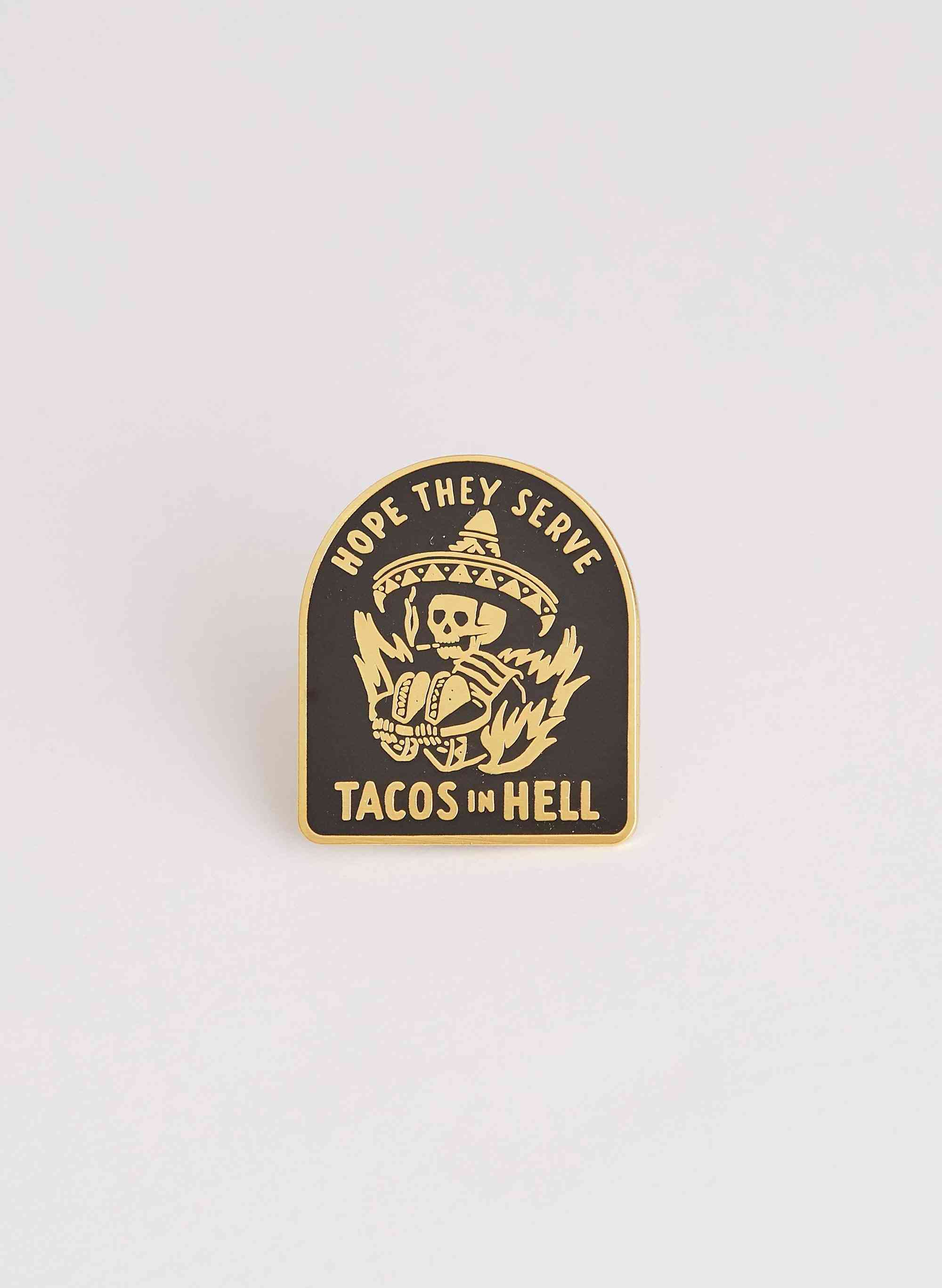 Hoop dat ze taco's serveren in hell pin