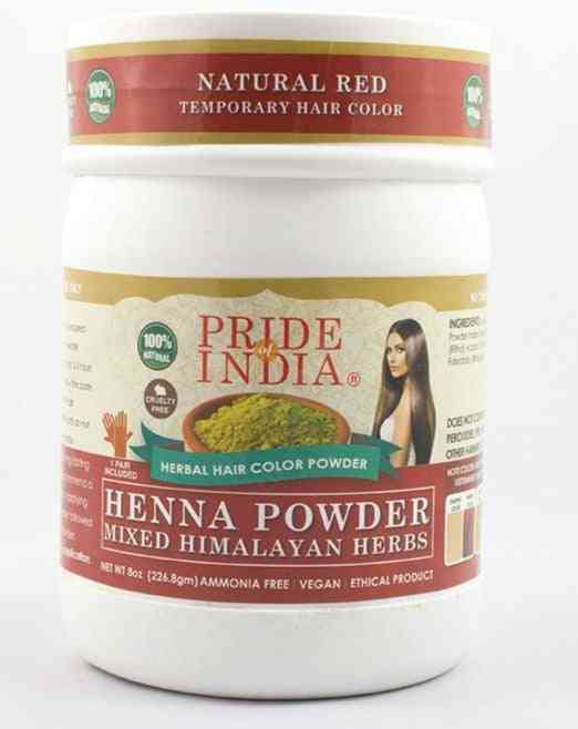 Herbal Henna Hair Color Powder W/ Gloves