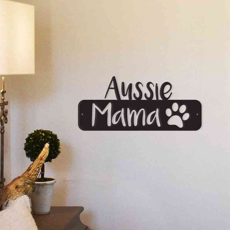 Aussie mama metal wall art / decor