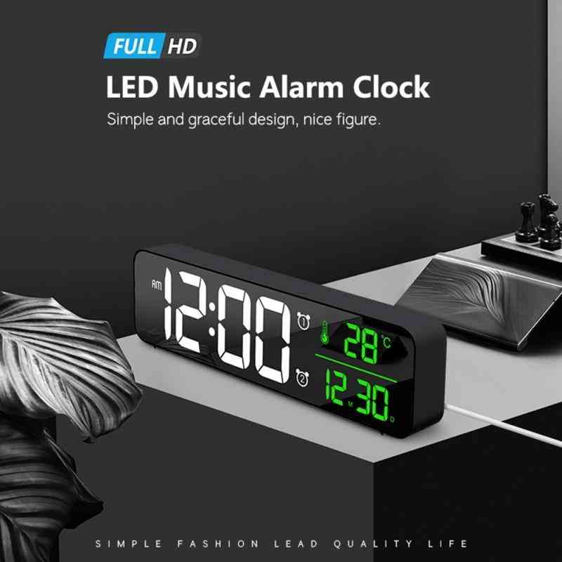 Digital Led Alarm Clock