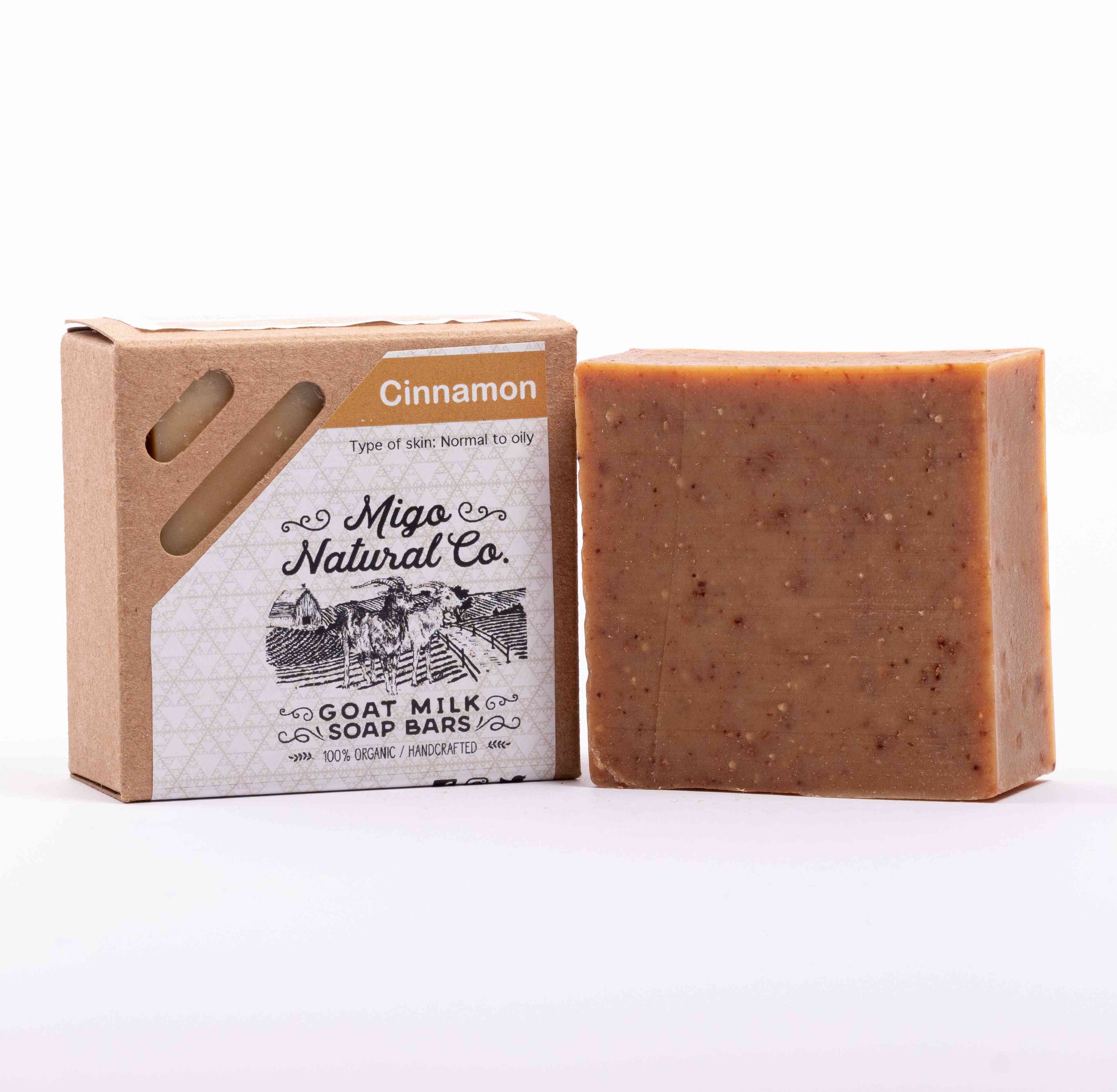 Cinnamon Goat Milk Soap Bar