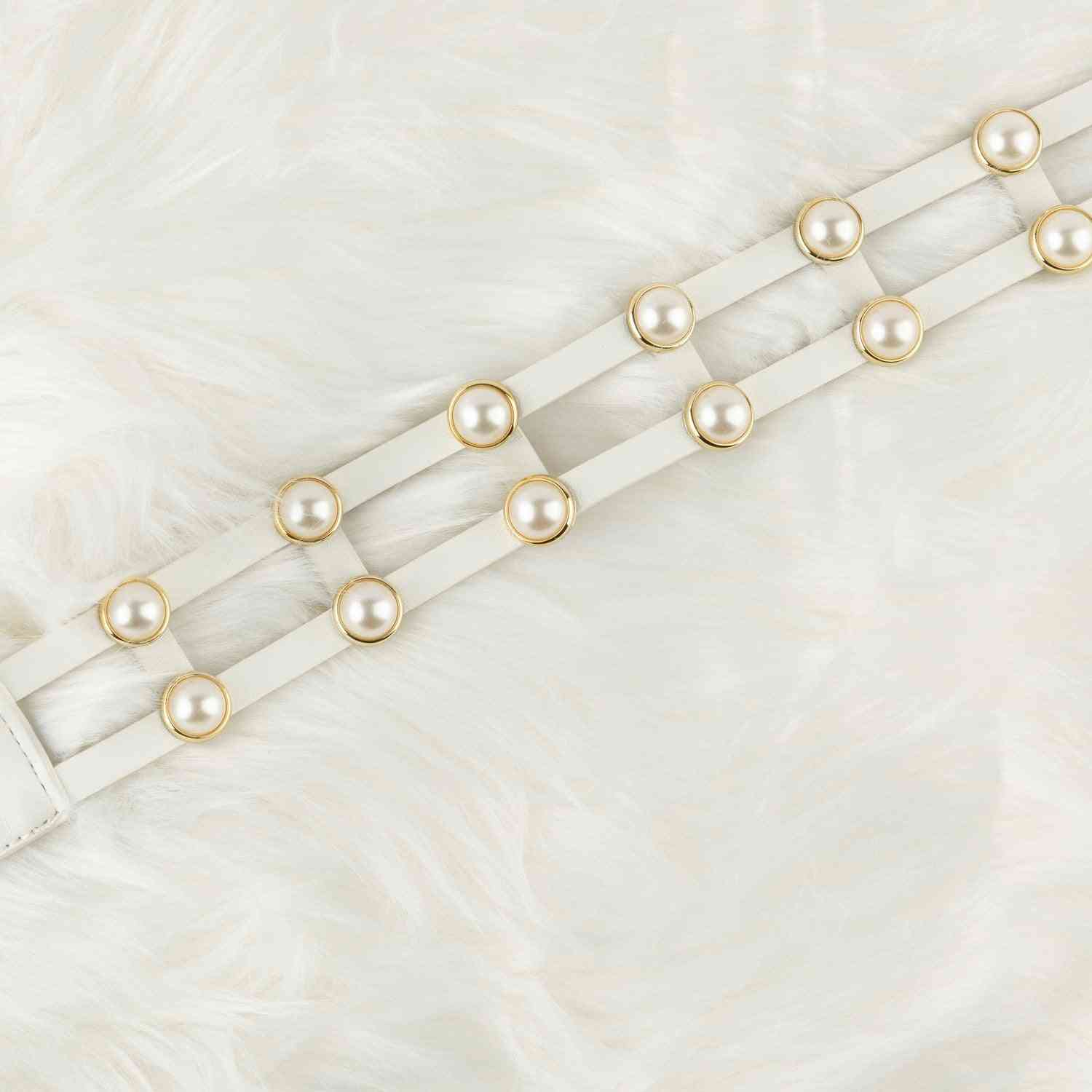 Double Pearl Stretch Belt