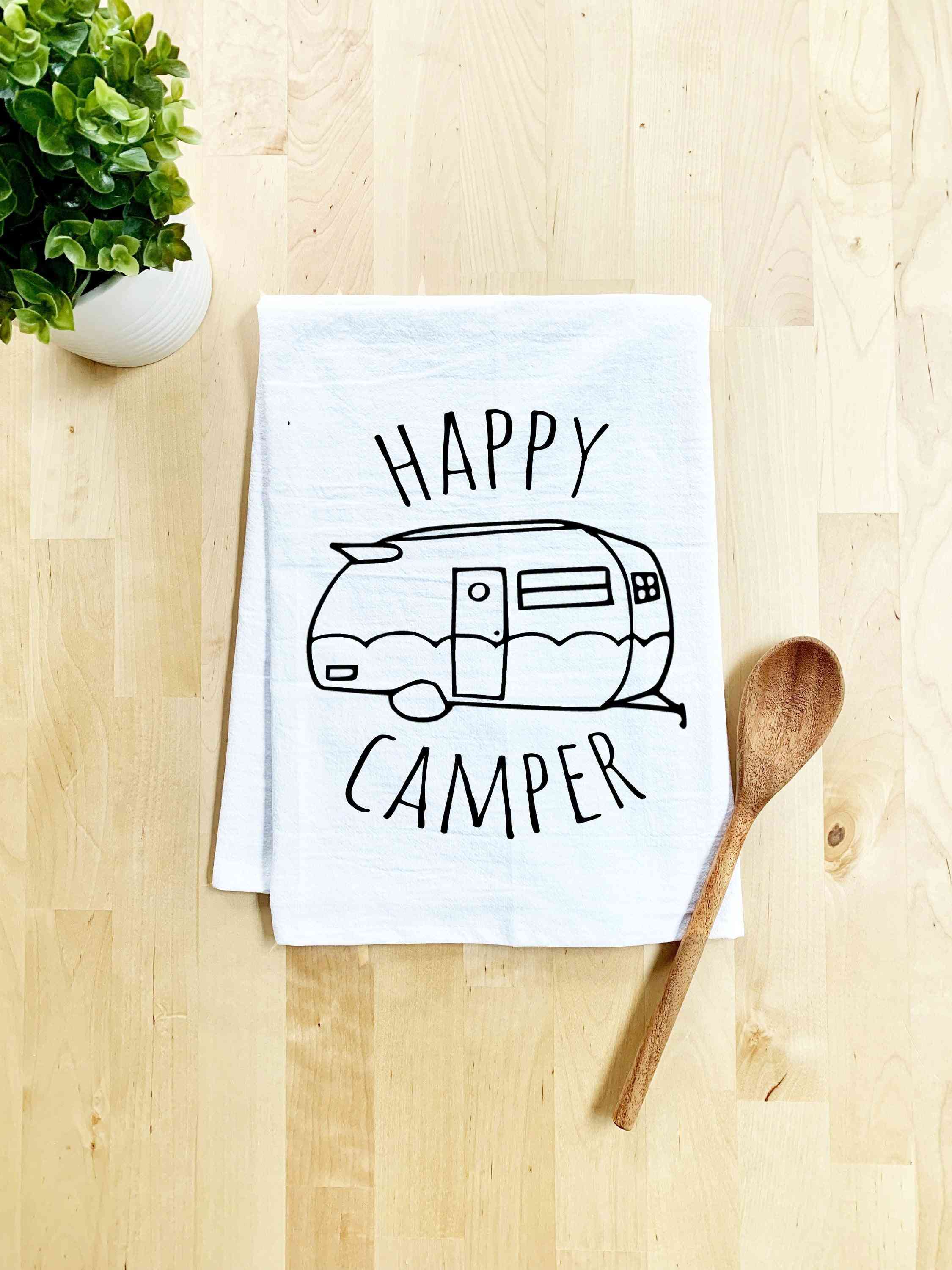 Happy Camper Geschirrtuch