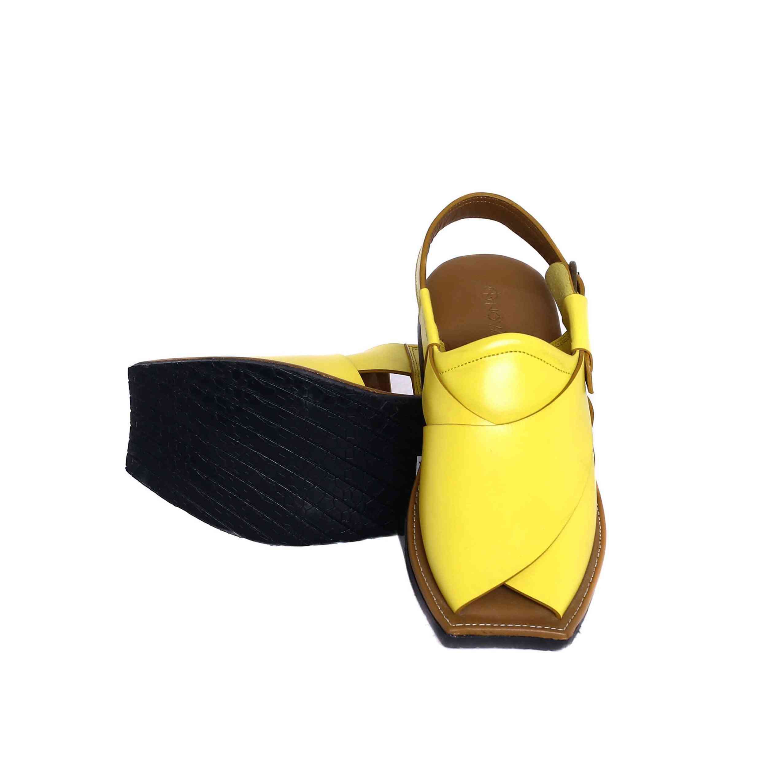 Men's Leather Fisherman Tire Sole Sandal