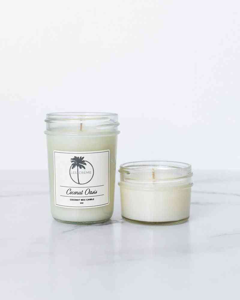 Coconut Wax And Cotton Wicks Scented Candle