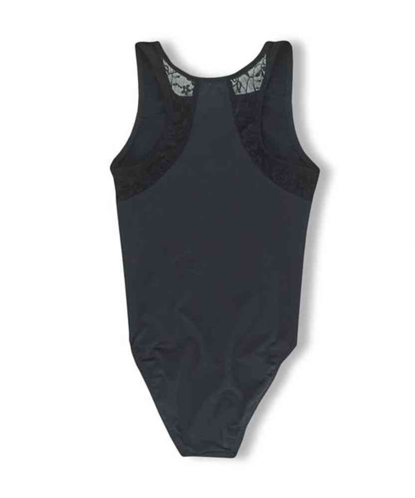 Racer Back Leotard With Lace