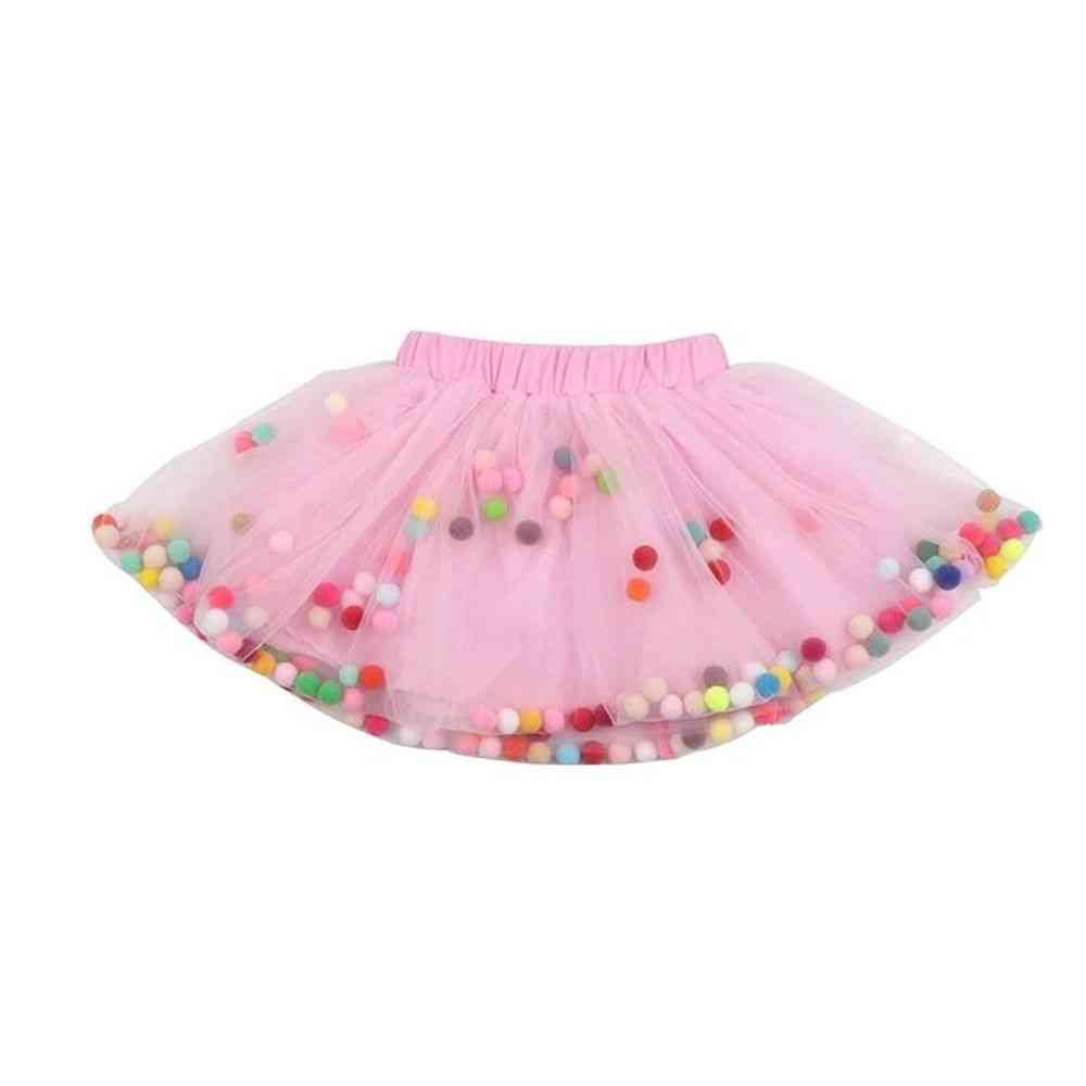 Skirt With Multicolor Balls