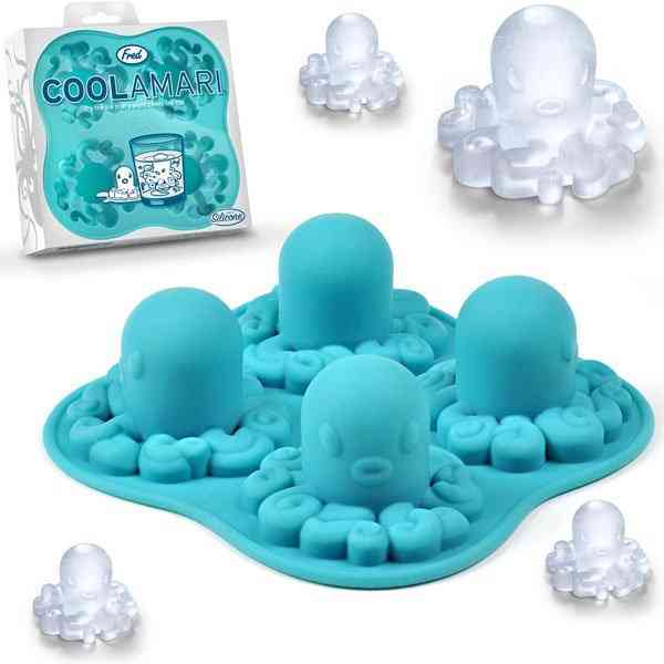 Silicon Octopus Shaped Ice Cube Tray
