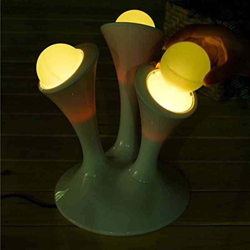 מנורת לילה LED צבעונית