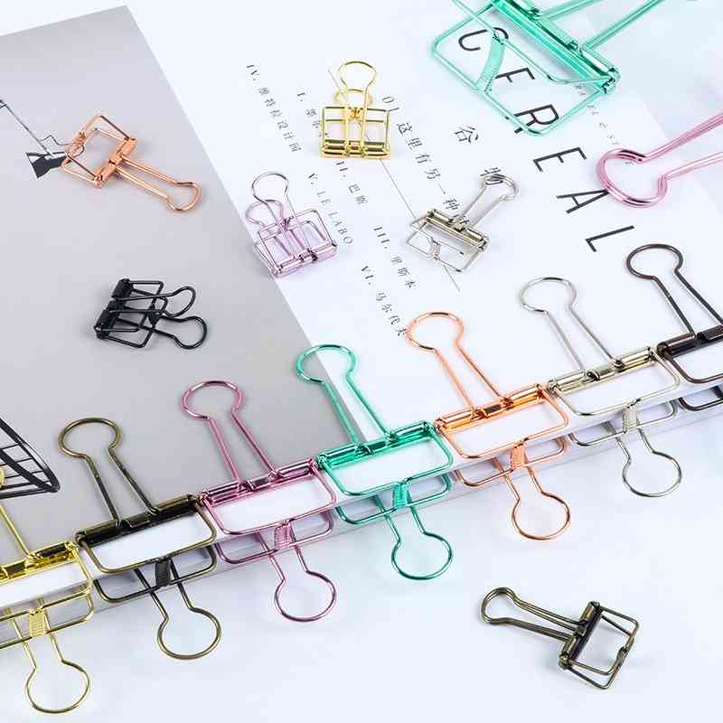 Hollow Out Binder Clips