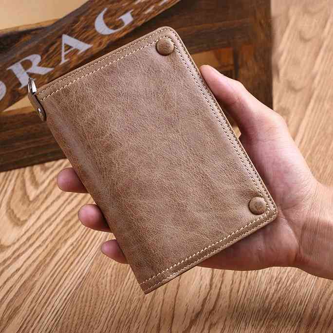 Pure Leather Luxury Wallet - Id Card Holder
