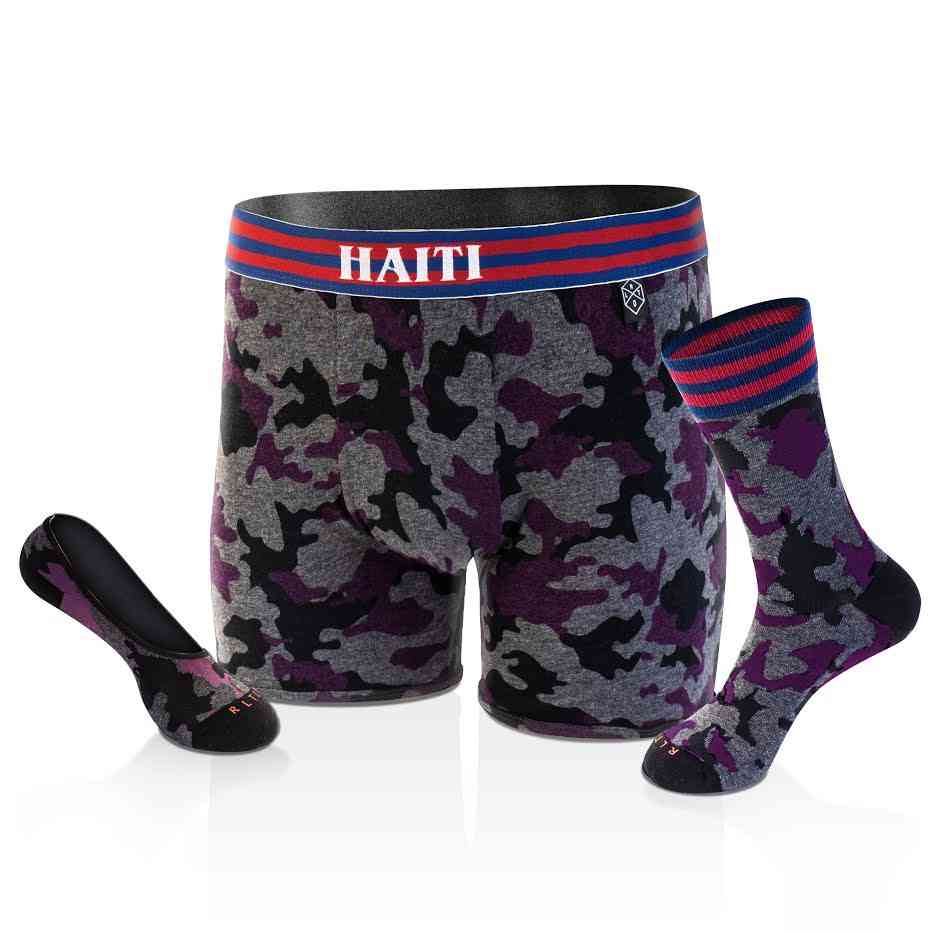 Haiti Camo- Casual Socks