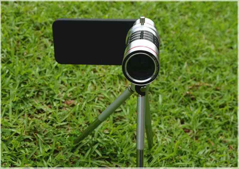 18x zoom, aluminium manuell, fokus tele kamera