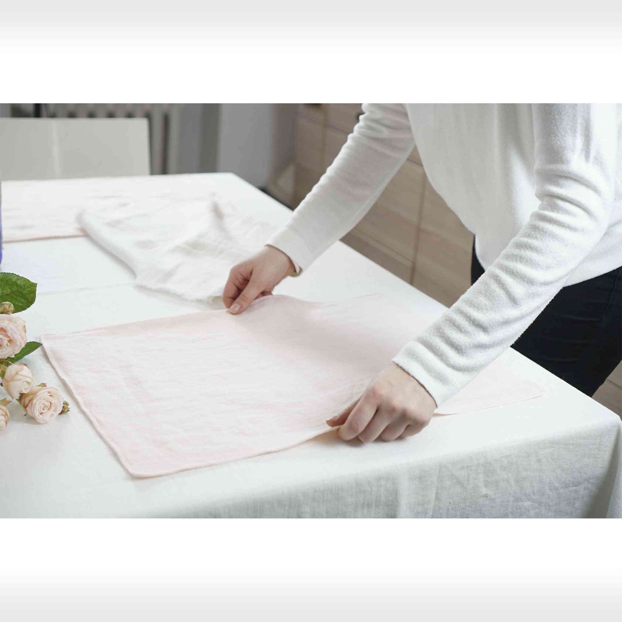 Set Of Handmade Linen Placemats