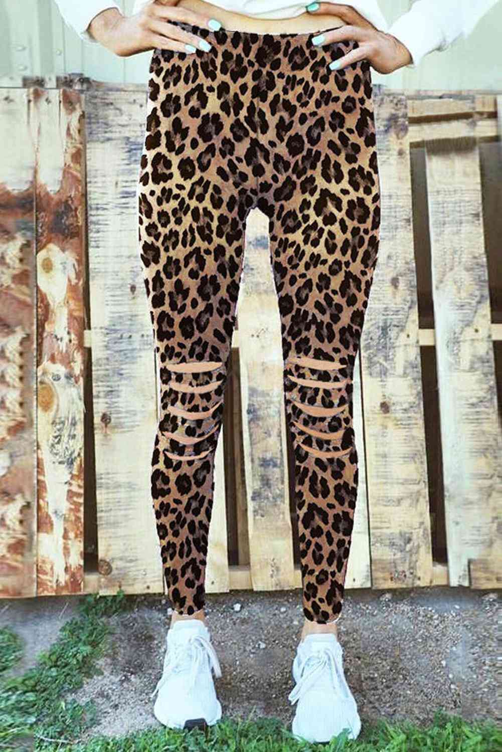 Women's Leopard Activewear Leggings