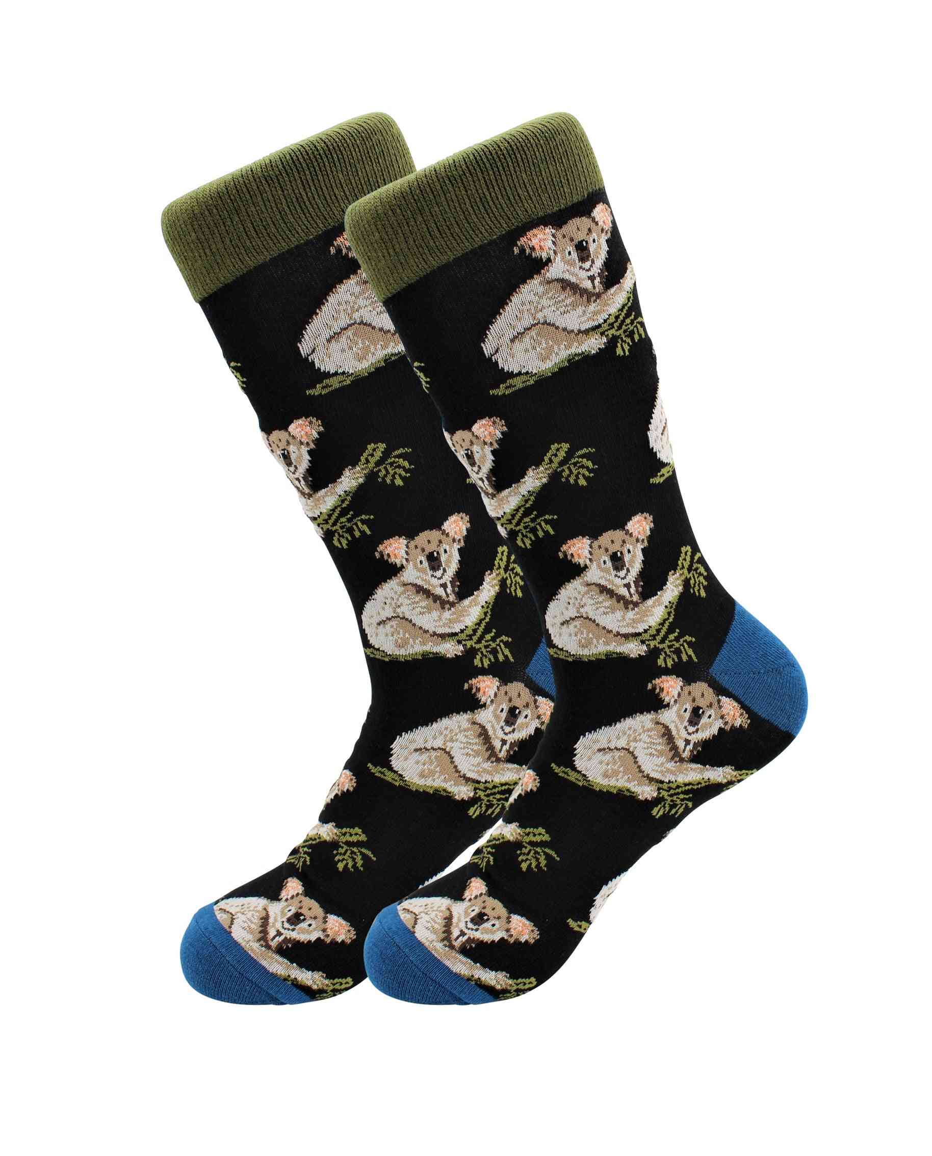Zieke exotische dieren, casual geklede sokken