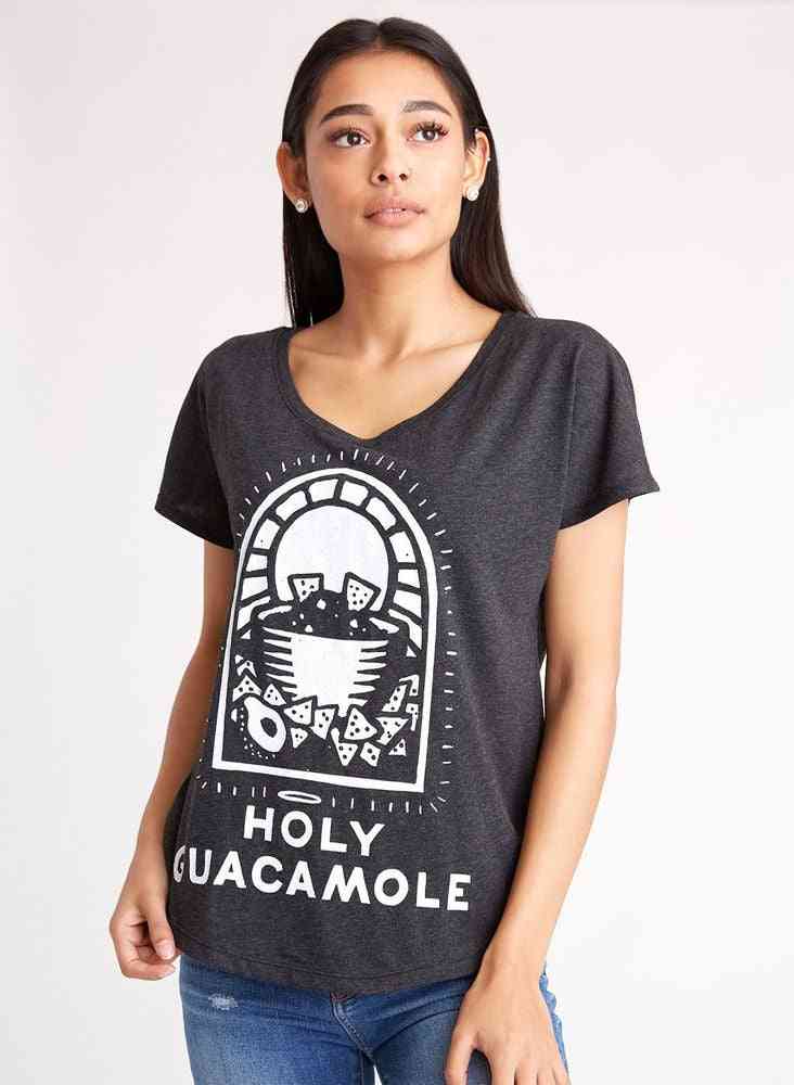 T-shirt do dolman de guacamole sagrado