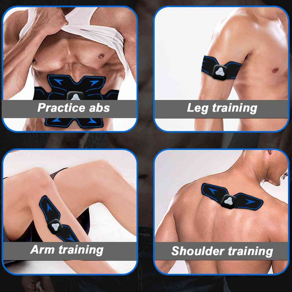 3 In 1 Ems Hip Muscle Stimulator Fitness Set Weight Loss Body Slimming