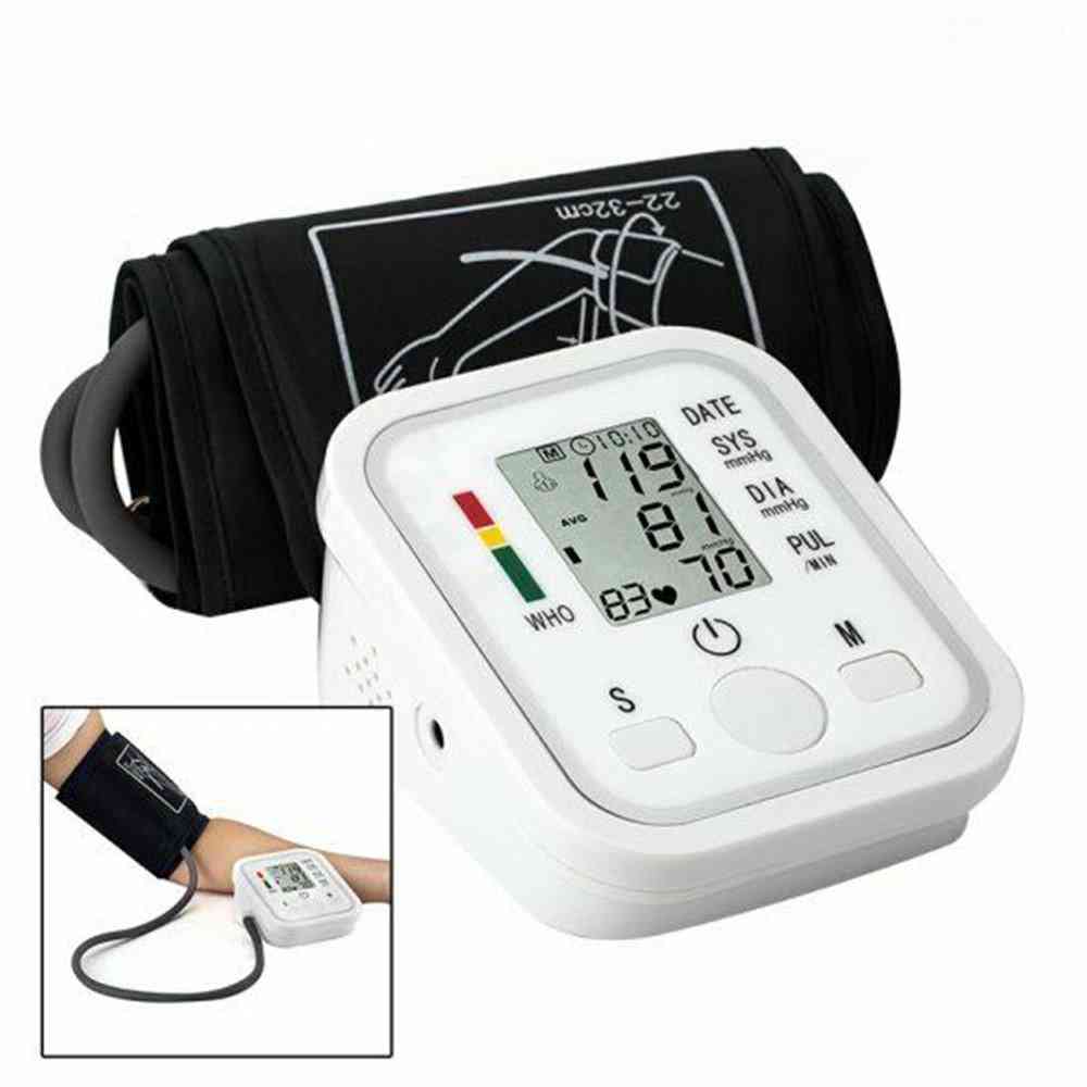Arm Automatic Blood Pressure Monitor Measuring Arterial