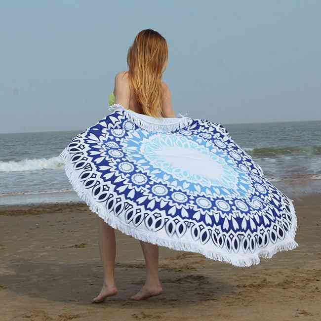 Mandara Light Green Beach Towel