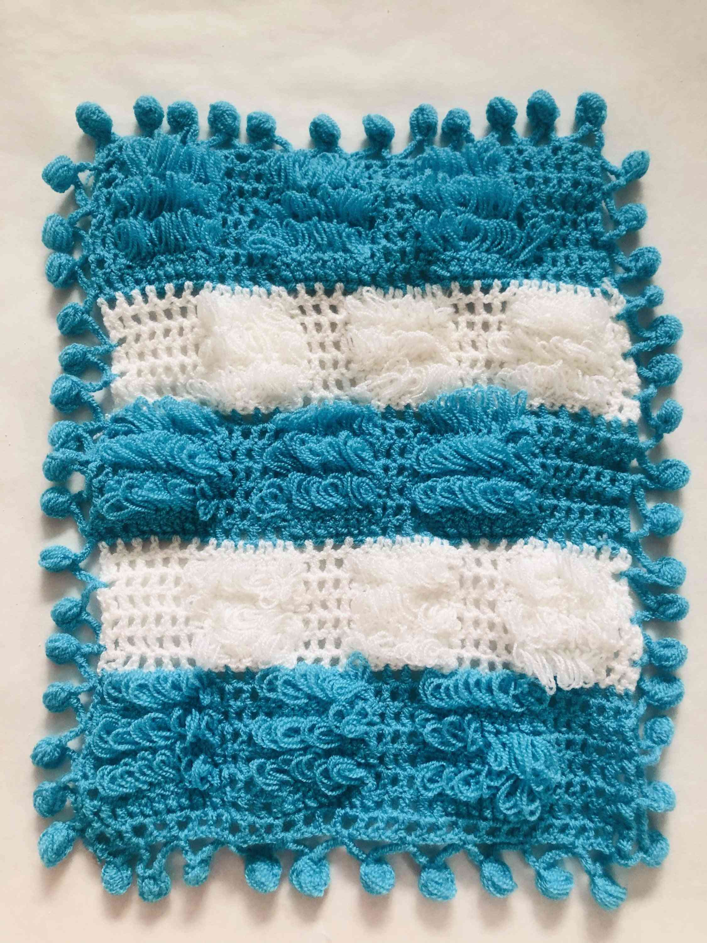 Hand Crocheted Washcloths Bath Towels