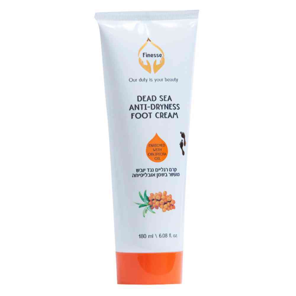 Dead Sea Anti-dryness Foot Cream - Enriched With Oblipicha Oil