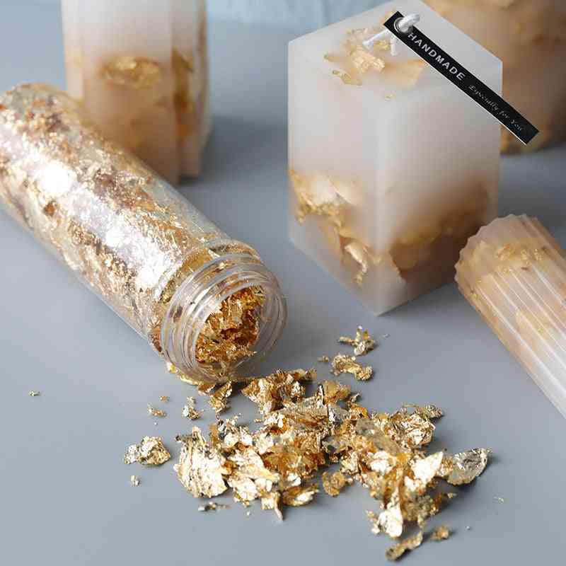 2 Bottle Gold Foil, Ins Hot For Candle Molds