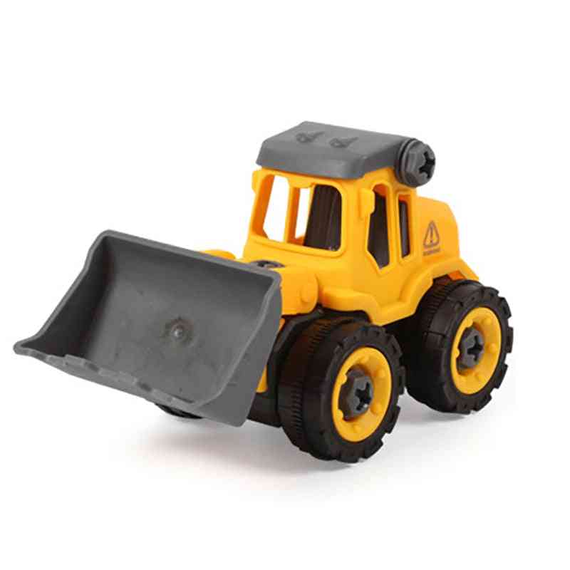 Screw Car Model Truck Bulldozer Disassembly Toy