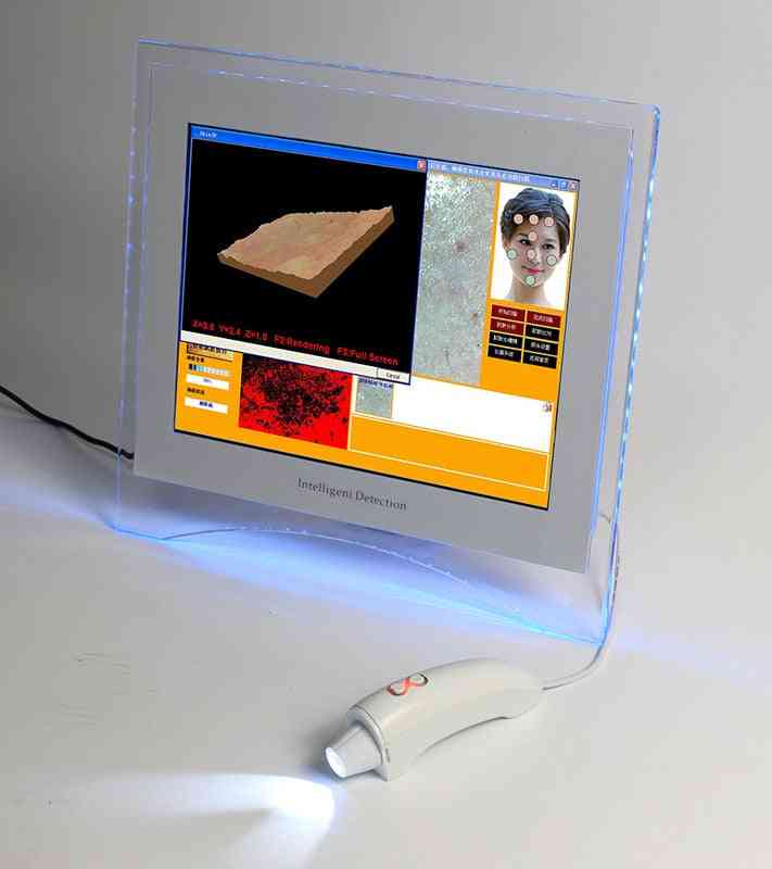 Portable Intelligent Digital Facial Scanner Skin Analyzer Machine