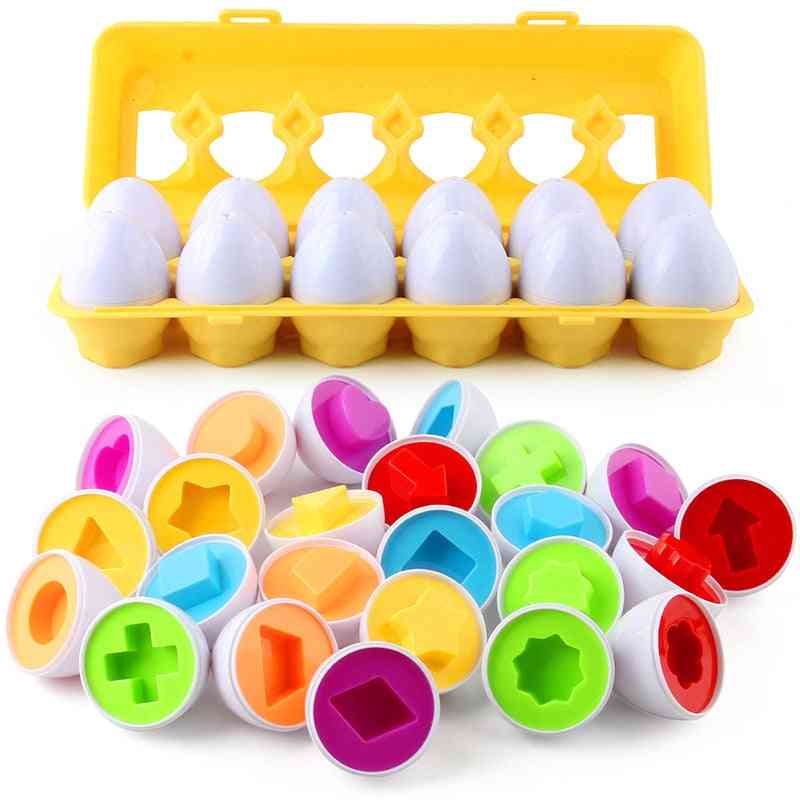 Baby Montessori Educational Egg Puzzle Game