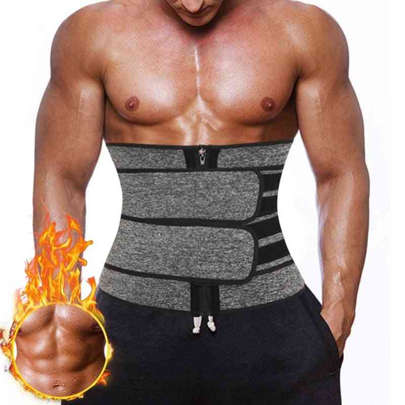 Men Waist Trainer Corset - Body Shaper Tummy Control Belt