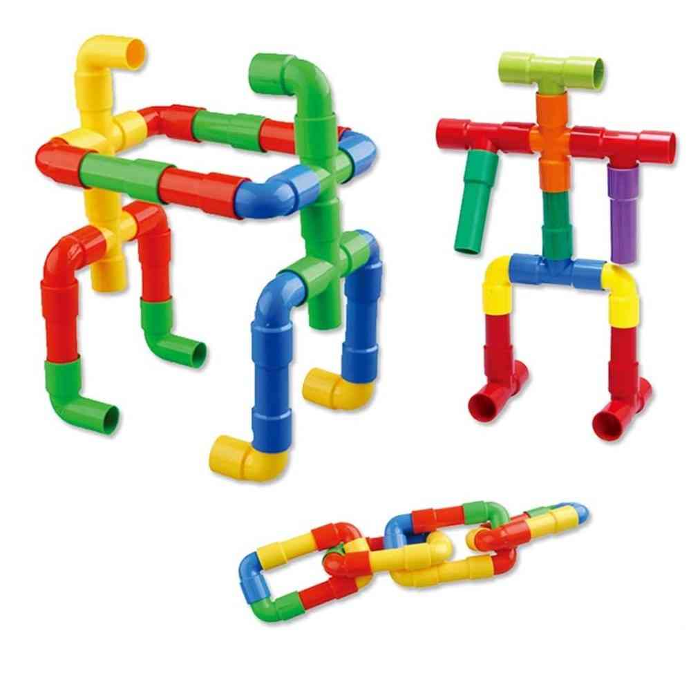 Children Educational Plastic Tube Water-pipe Pipeline Building Construction